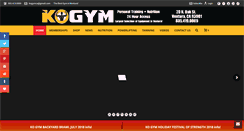 Desktop Screenshot of kogymca.com